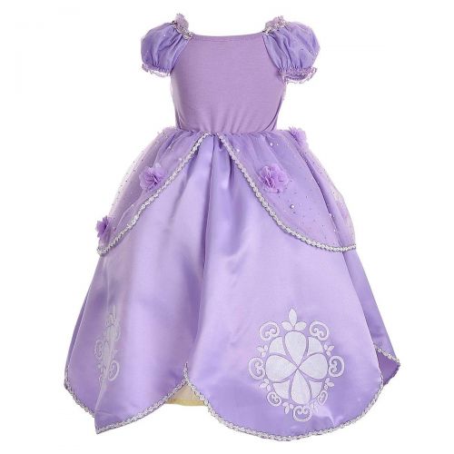  SMITH SURSEE Princess Sofia Dress Up Costume Cosplay Dress for Girls …
