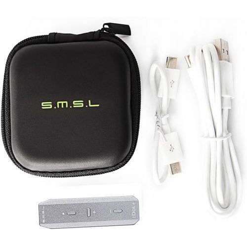  SMSL IDOL+ Protable Mini USB Audio DAC and Headphone Amplifier Supports OTG Grey