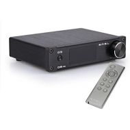 SMSL Q5 Pro 2x45W Remote Control Digital Power Amplifier USB COAX OPTIC Input 192KHZ 44Bit Color Black