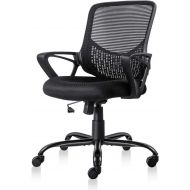 [아마존 핫딜] [아마존핫딜]SMUGDESK Ergonomic Office Chair Lumbar Support Mesh Chair Computer Desk Task Chair with Armrests