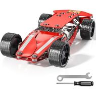 SNAEN Building Toys Metal Assembly Car - DIY Racing for Kids Boys Age 3-16,Educational Engineering Toys Parent-Child Intercation Construction Set Gifts for Teeny Model Fan & Enthusiast