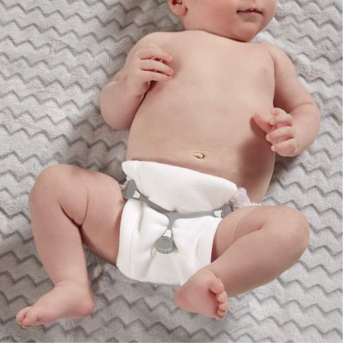  [아마존베스트][Original 5-pack] Snappi Cloth Diaper Fasteners - Replaces Diaper Pins - Use with Cloth Prefolds and Cloth Flats