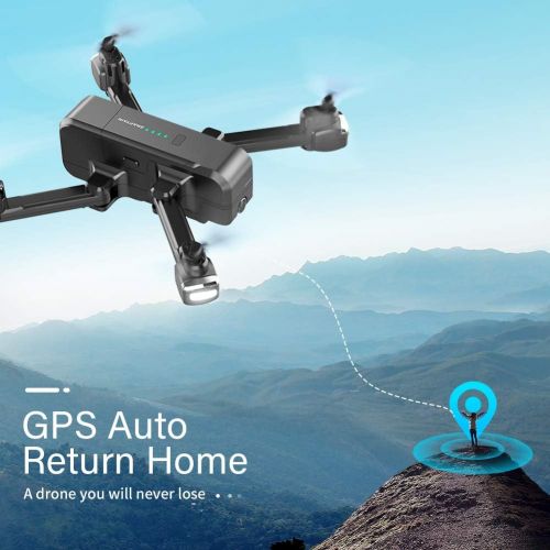  [아마존 핫딜] SNAPTAIN SP510 Foldable GPS FPV Drone with 2.7K Camera for Adults UHD Live Video RC Quadcopter for Beginners with GPS, Follow Me, Point of Interest, Waypoints, Long Control Range,