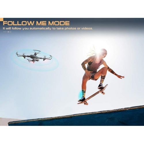  [아마존 핫딜] SNAPTAIN SP500 Foldable GPS FPV Drone with 1080P HD Camera Live Video for Beginners, RC Quadcopter with GPS Return Home, Follow Me, Gesture Control, Circle Fly, Auto Hover & 5G WiF