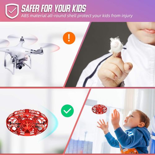  [아마존 핫딜] SNAPTAIN Hand Operated Drone for Kids or Adults, Flying Toys Mini Drones with 3D Flips,Circle Flight, Throw’n Go, 2 Speed Adjustment and One Key Takeoff/Landing