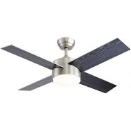 [아마존베스트]Ceiling Fan with Lights and Remote Control,SNJ Modern Ceiling Fan for Living Room Bedroom Dining Room,Indoor(44,Sand Nickel)