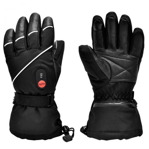  SNOW DEER Upgraded Heated Gloves for Men Women,Electric Ski Motorcycle Snow Mitten Glove Arthritis