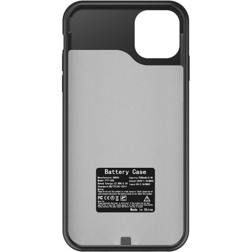  [아마존베스트]SNSOU Battery Case for iPhone 12 Pro Max, Upgraded 7000mAh Ultra Slim Portable Charger Case Rechargeable Battery Pack Compatible with iPhone 12 Pro Max (6.7 inch) Charging Case-Black