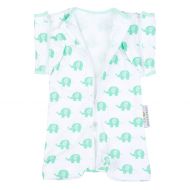 SNUGGLEBEES Swaddle Wrap - Premium Organic Cotton Infant/Baby Sleepsack Blanket | Hip Healthy | Breathable, Lightweight for Summer | Magic/Miracle/Dream (Newborn, Elephant)