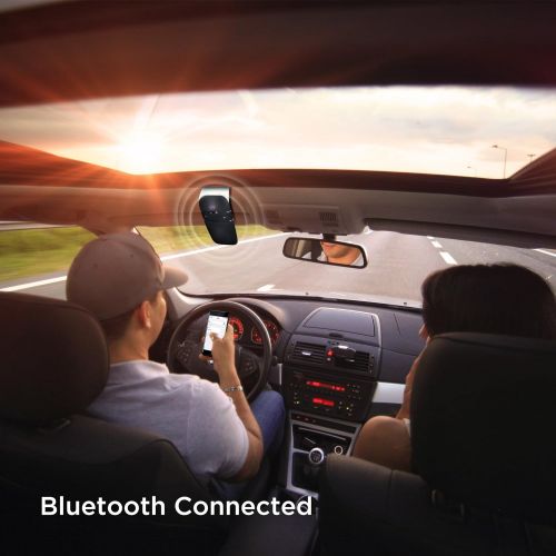  [아마존 핫딜]  [아마존핫딜]SOAIY S-32 Voice Command Hands-Free Bluetooth in-car Speakerphone, Wireless Bluetooth Car Kit for Safely Driving with Shake Power On Function