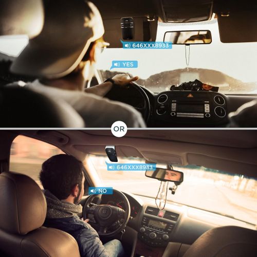  [아마존 핫딜]  [아마존핫딜]SOAIY S-32 Voice Command Hands-Free Bluetooth in-car Speakerphone, Wireless Bluetooth Car Kit for Safely Driving with Shake Power On Function