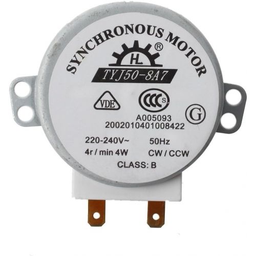  Motor Mikrowelle - SODIAL(R)Mikro Synchronmotor fuer Mikrowellenherde AC 220-240V 4W 4RPM