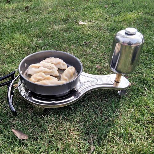  SODIAL Outdoor Camping Stoves Alcohol Stove Camping Liquid Alcohol Cooking Picnic Stove Burner Gasify for Outdoor Picnic Hiking