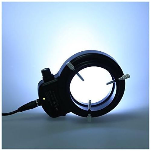  [아마존베스트]SODIAL (R) 144LED Microscope Ring Light Ring 0-100% Adjustable Torch for Microscope Ring Light