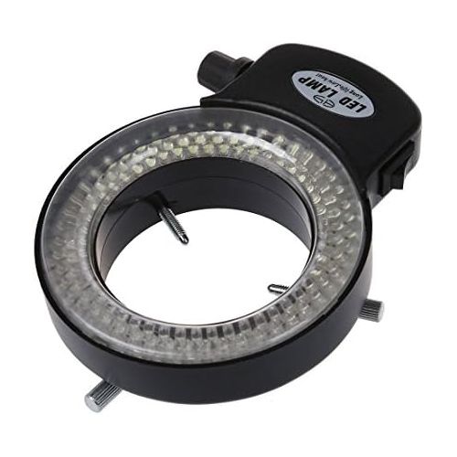  [아마존베스트]SODIAL (R) 144LED Microscope Ring Light Ring 0-100% Adjustable Torch for Microscope Ring Light