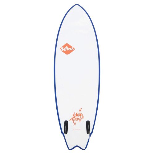  SOFTECH SOFTBOARDS Mason Twin Surfboard 2019 neo red/White