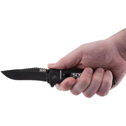  [아마존베스트]SOG Pocket Rescue Knife - Trident Elite Tactical