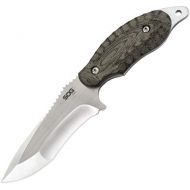 SOG Fixed Blade Knives with Sheath  “Kiku” KU-2021 Fixed Blade Knife 4.1” Tactical Knife with Sheath for Survival Knife or Hunting Knife Use