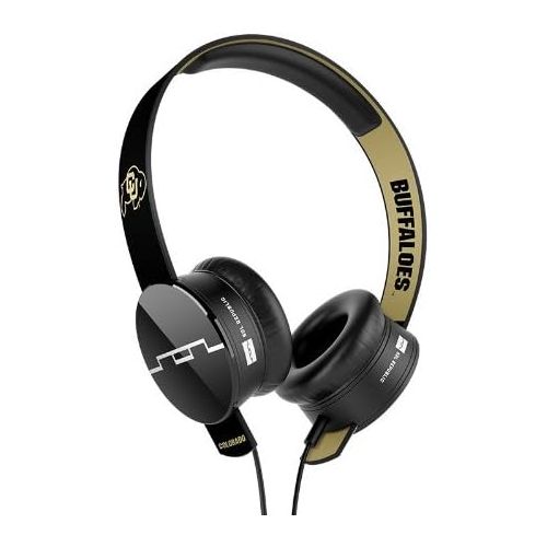  SOL REPUBLIC 1211-CAL Collegiate Series Tracks On-Ear Headphones with Three Button Remote and Microphone - UC Berkeley
