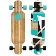 SOLA Bamboo Premium graphic design Complete longboard Skateboard - 36 to 38 inch
