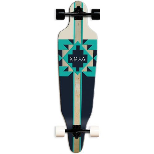  [아마존베스트]SOLA Bamboo Premium graphic design Complete longboard Skateboard - 36 to 38 inch