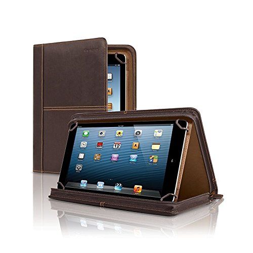  SOLO Solo Premiere Leather Universal Tablet Case, 8.5 Inch to 11 Inch, Espresso