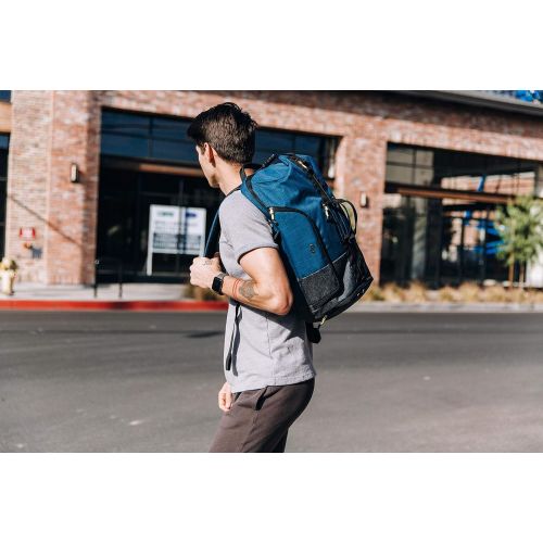  SOLO Solo Weekender Backpack Duffel, Blue/Grey