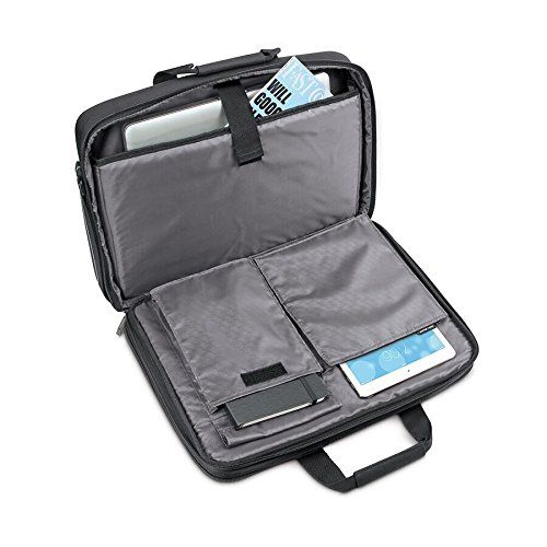 SOLO Solo Empire 17.3 Inch Laptop Briefcase, TSA Friendly, Black/Grey