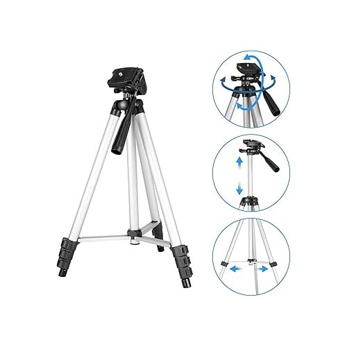  Telescope for Kids and Beginners - 70mm Apeture 400mm AZ Mount Telescopes for Adults - Good Partner to View Moon and Planet - Come with a Smartphone Adapter with 1.5X Barlow Lens and Adjustable Tripod