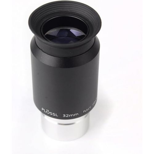  SOLOMARK 1.25 32mm Plossl Telescope Eyepiece - 4-element Plossl Design - Threaded for Standard 1.25inch Astronomy Filters