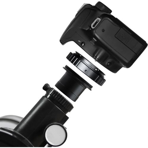  Solomark T T2-Ring for Nikon DSLR SLR Camera Lens Adapter with 1.25 Inch Telescope Mount Adapter