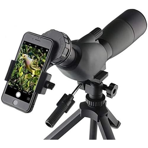  SOLOMARK Cell Phone Photography Adapter Mount -Compatible Telescope Binoculars Monocular, Fit Almost Brands Smartphones