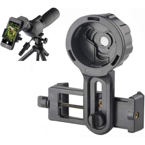  SOLOMARK Cell Phone Photography Adapter Mount -Compatible Telescope Binoculars Monocular, Fit Almost Brands Smartphones