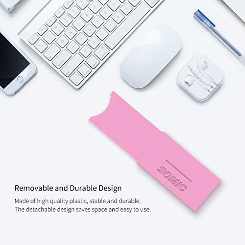  [아마존베스트]SOMIC Pink Headphone Stand Gaming Headset Holder with Solid Base and Flexible Earphone Hanger with Supporting for All Headphones Size