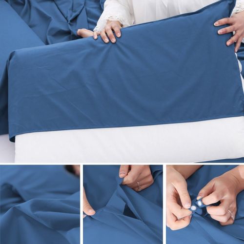  SOMOYA Sleeping Bag Liners Lightweight Travel Camping Sheet Sleep Bag Liner Adults Lightweight Warm Weather Hotel Compact Portable Sleeping Sack Indoor Outdoor Hostels Traveling Backpacki