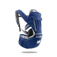 SONARIN 3 in 1 Multifunction Hipseat Baby Carrier,Front and Back,100% Cotton,Ergonomic,Easy Mom,Adapted to Your Childs Growing, 100% Guarantee and Free DELIVERY,Ideal Gift(Blue)
