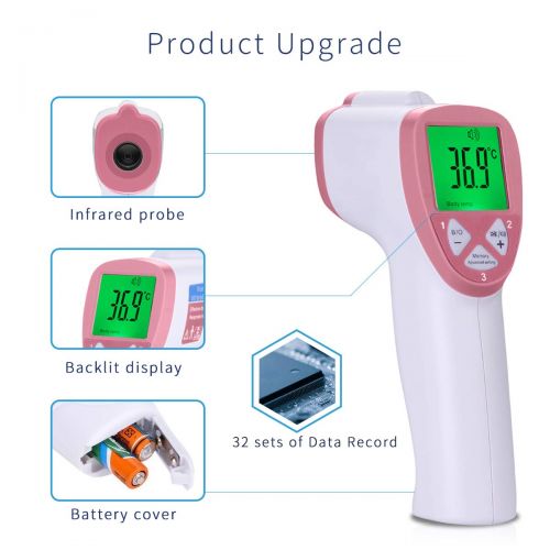  SONARIN Infrared Forehead Thermometer Digital Medical for Baby and Adults,Contactless,Measurable...