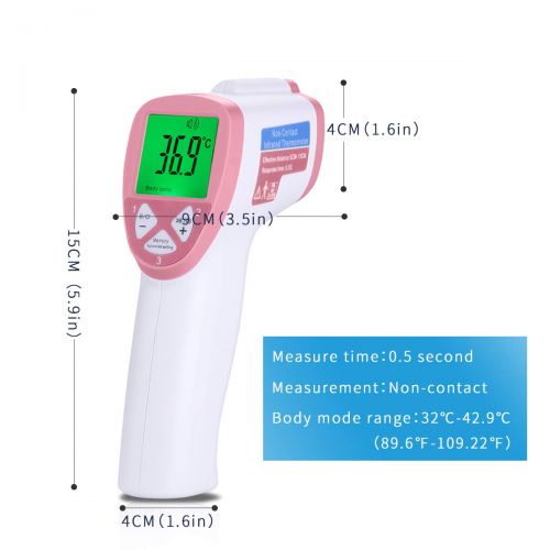  SONARIN Infrared Forehead Thermometer Digital Medical for Baby and Adults,Contactless,Measurable...