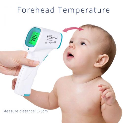  SONARIN High Precision Infrared Forehead Thermometer Digital Medical for Baby and Adults,Contactless,Measurable Object,Clinical Monitoring,Instant Reading,CE and FDA Certified(Pink