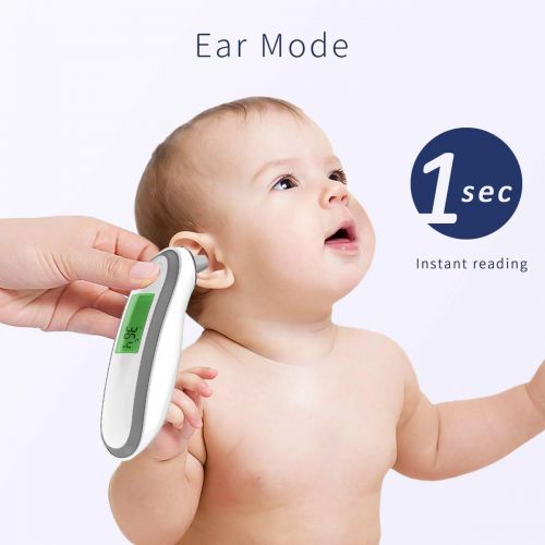  SONARIN Ear and Forehead Thermometer Digital Medical for Baby and Adults,Fever Warning,Clinical...