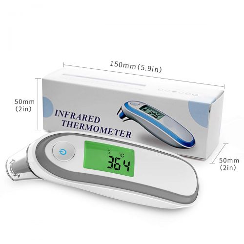  SONARIN Ear and Forehead Thermometer Digital Medical for Baby and Adults,Fever Warning,Clinical...