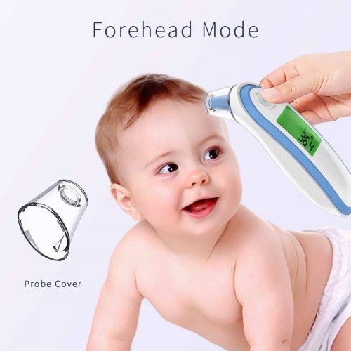  SONARIN Ear and Forehead Thermometer Digital Medical for Baby and Adults,Fever Warning,Clinical...