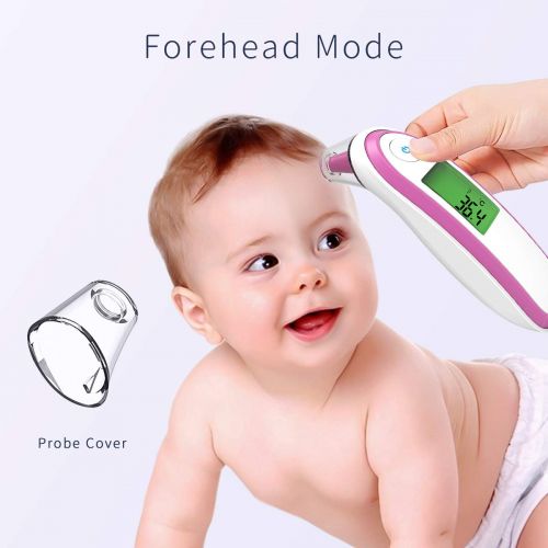  SONARIN Ear and Forehead Thermometer Digital Medical for Baby and Adults,Fever Warning,Clinical...