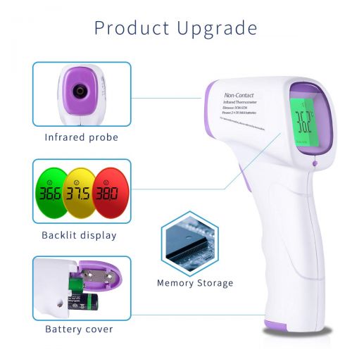  SONARIN High Precision Infrared Forehead Thermometer Digital Medical for Baby and...