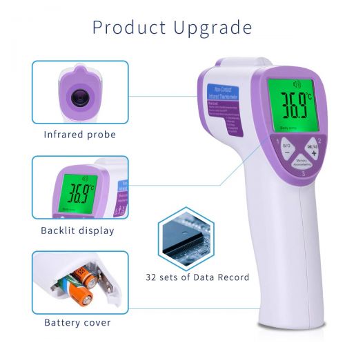  SONARIN Infrared Forehead Thermometer Digital Medical for Baby and Adults,Contactless,Measurable...