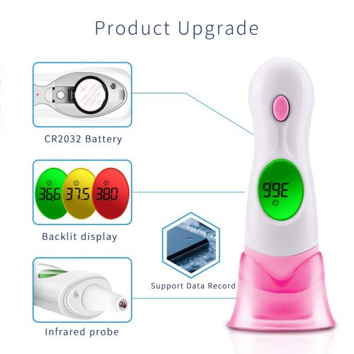  SONARIN Premium Professional Infrared Ear and Forehead Thermometer Digital Medical for Baby and...