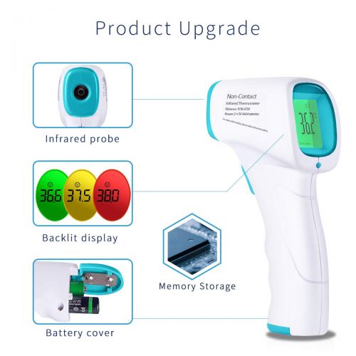  SONARIN High Precision Infrared Forehead Thermometer Digital Medical for Baby and...