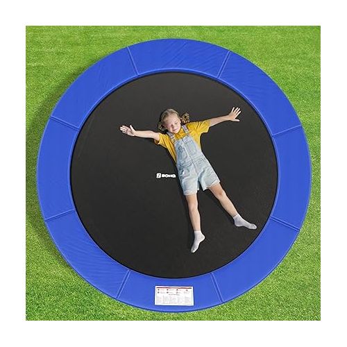  SONGMICS Trampoline Pad, 8ft 10ft 12ft 14ft 15ft Replacement Trampoline Safety Pad, Spring Cover