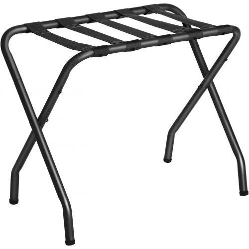  [아마존 핫딜]  [아마존핫딜]SONGMICS Metal Folding Luggage Rack Black URLR64B