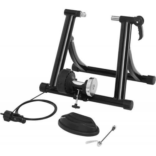  [아마존베스트]SONGMICS Indoor Bike Trainer Stand, Reduces Noise, Curvy Stable Frame USBT01B